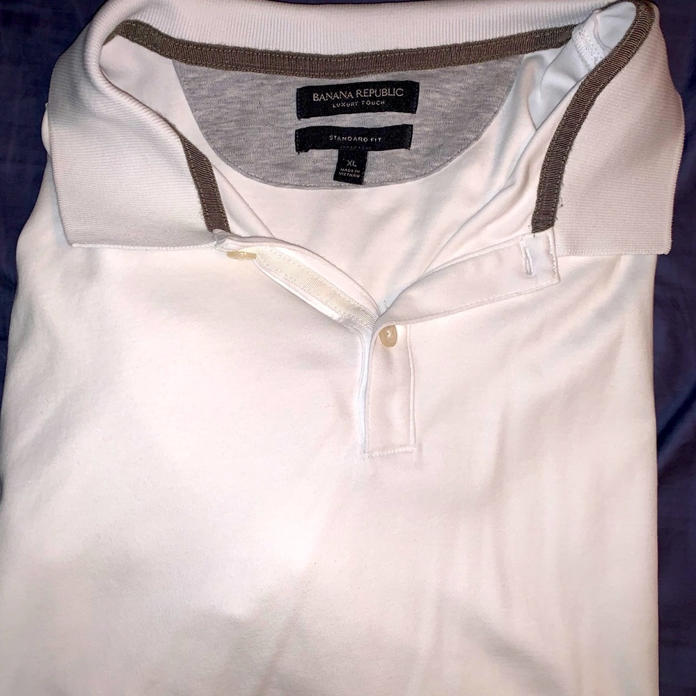 Banana Republic Luxury Touch Standard Fit polo